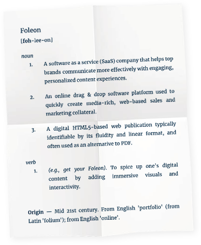 Instant Magazine Foleon What Does It Mean